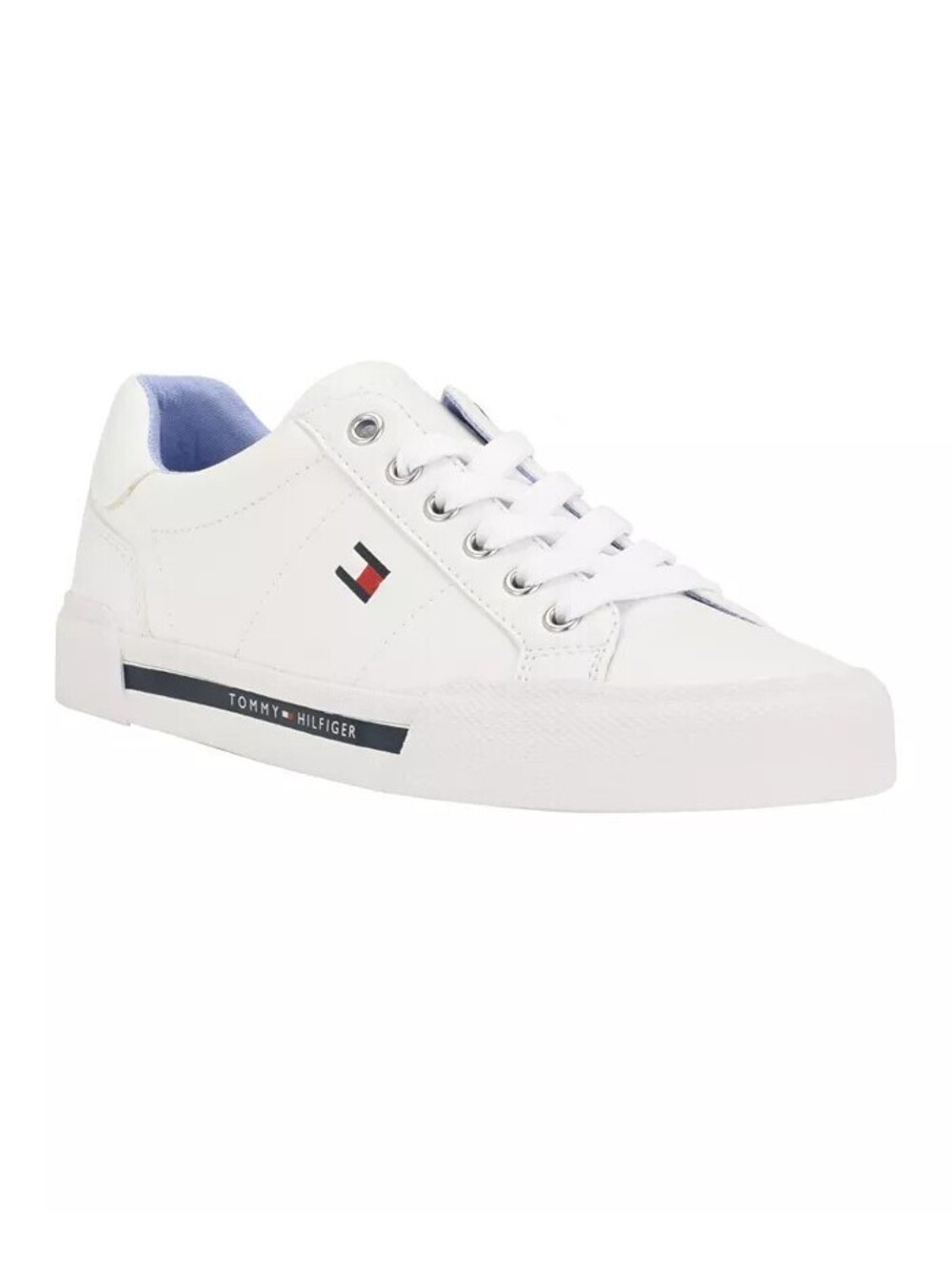 Tommy Hilfiger Womens Sneaker Lestiel White 9.5M